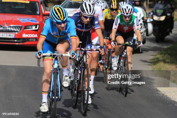 1St European Road Championships 2016, Elite Womenâ€™S Road Race Anisha Vekemans / Severine Eraud / Nicole Hanselmann / Plumelec - Plumelec //