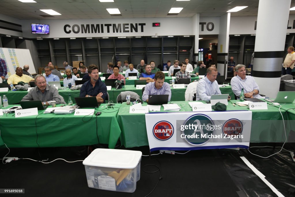 Oakland Athletics 2018 MLB Draft Day One