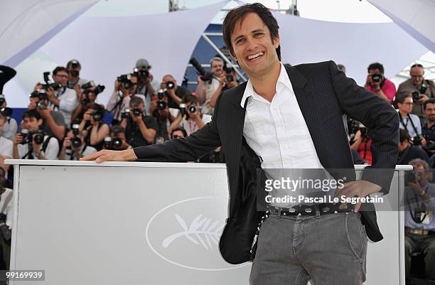 Camera D'Or Jury President Gael Gracia Bernal attends the 'Camera d'Or Jury' Photocall at the Palais des Festivals during the 63rd Annual Cannes Film...