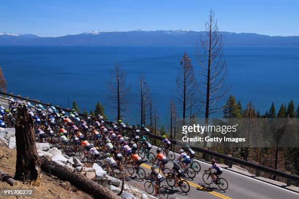 3Rd Amgen Tour Of California Women 2017 /Stage 1Landscape, Peloton, Mountains, Snow, South Lake Tahoe - South Lake Tahoe , Women, Atoc, Amgen,