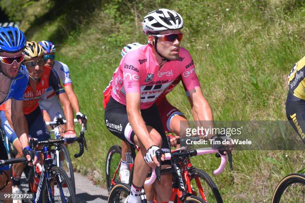 100Th Tour Of Italy 2017, Stage 11Tom Dumoulin Pink Leader Jersey, Firenze - Bagno Di Romagna 490M , Giro,
