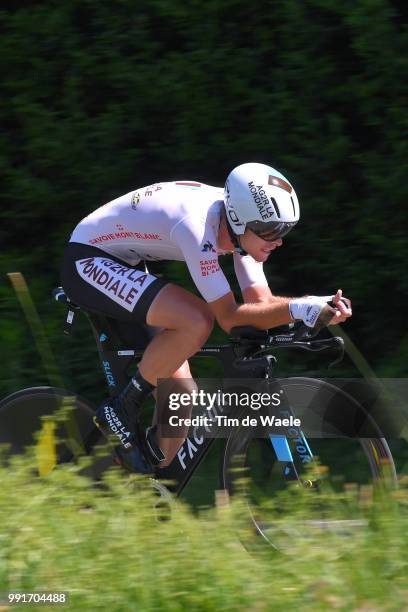 69Th Criterium Du Dauphine 2017, Stage 4Pierre Latour White Best Young Rider Jersey, La Tour-Du-Pin - Bourgoin-Jallieu , Individual Time Trial, Itt,