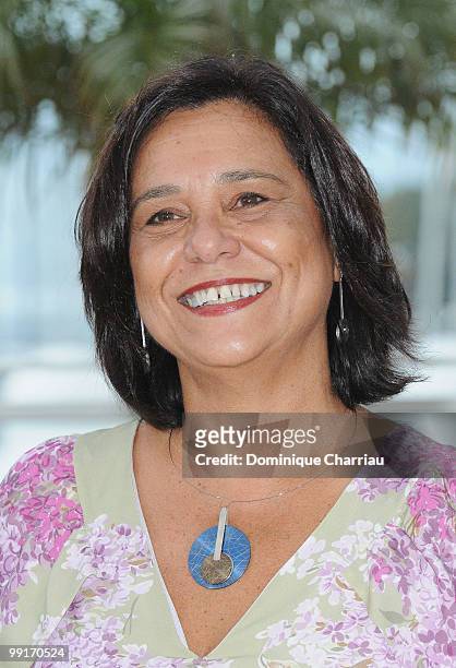 Actress Ana Maria Magalhaes attends 'The Strange Case Of Angelica' Photocall held at the Palais Des Festivals during the 63rd Annual International...