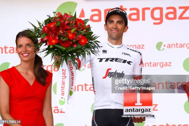 104Th Tour De France 2017, Stage 13Podium, Alberto Contador / Celebration, Saint Girons - Foix , Tdf/