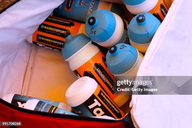 104Th Tour De France 2017, Stage 7Named Sport Drinking Bottles, Astana Pro Team / Feeding, Troyes - Nuits Saint Georges , Tdf,