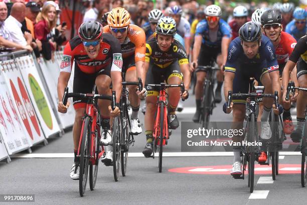 38Th Tour Wallonie 2017, Stage 4Arrival, Sprint, Jean-Pierre Drucker / Adam Blythe / Bruxelles - Profondeville , Voo, Tw,