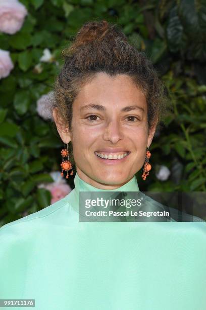 Ginevra Elkann attends the Valentino Haute Couture Fall Winter 2018/2019 show as part of Paris Fashion Week on July 4, 2018 in Paris, France.
