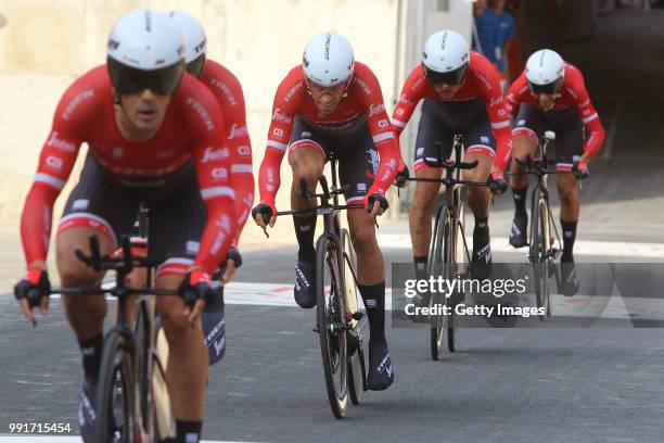 72Nd Tour Of Spain 2017, Stage 1Alberto Contador / Team Trek Segafredo / Ttt, La Vuelta /Pool Cf/