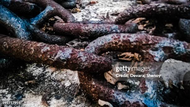 the waterfront - anchor chain stock pictures, royalty-free photos & images