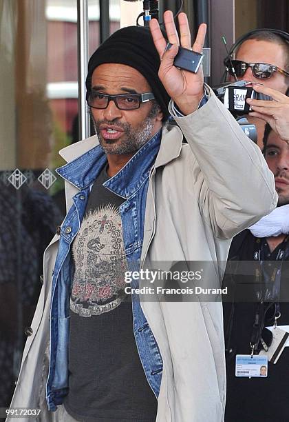 Yannick Noah sighting during the 63rd Annual Cannes Film Festival on May 13, 2010 in Cannes, France.