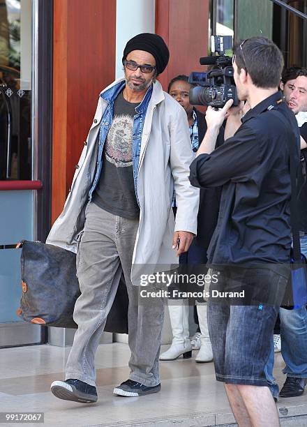 Yannick Noah sighting during the 63rd Annual Cannes Film Festival on May 13, 2010 in Cannes, France.