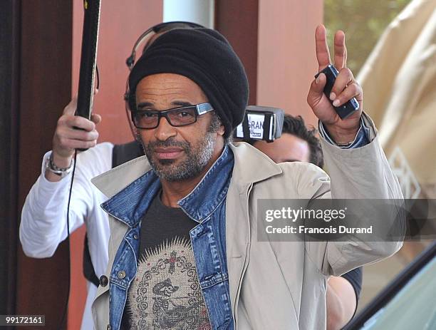 Yannick Noah sighting during the 63rd Annual Cannes Film Festival on May 13, 2010 in Cannes, France.