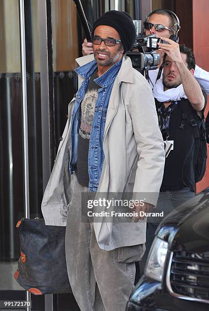 Yannick Noah sighting during the 63rd Annual Cannes Film Festival on May 13, 2010 in Cannes, France.