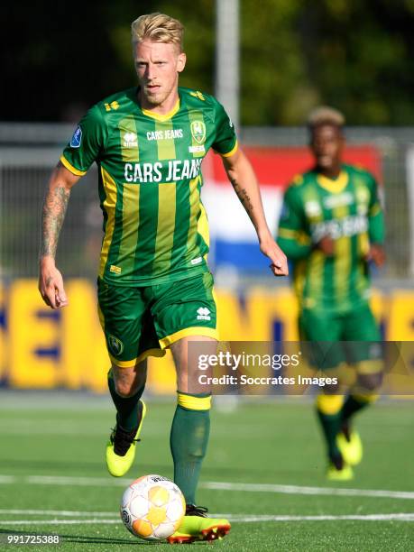 Lex Immers of ADO Den Haag during the match between Laakkwartier v ADO Den Haag at the Sportpark Laakkwartier on July 4, 2018 in Den Haag Netherlands