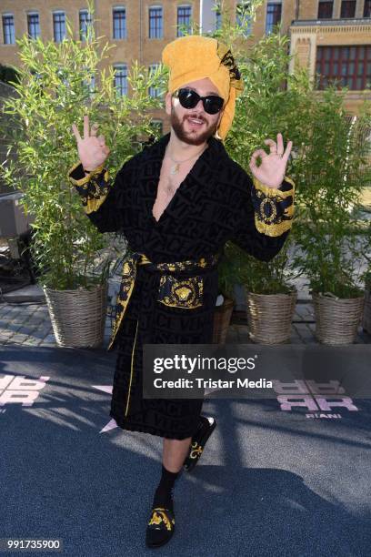 Riccardo Simonetti attends the Riani show during the Berlin Fashion Week Spring/Summer 2019 at ewerk on July 4, 2018 in Berlin, Germany..