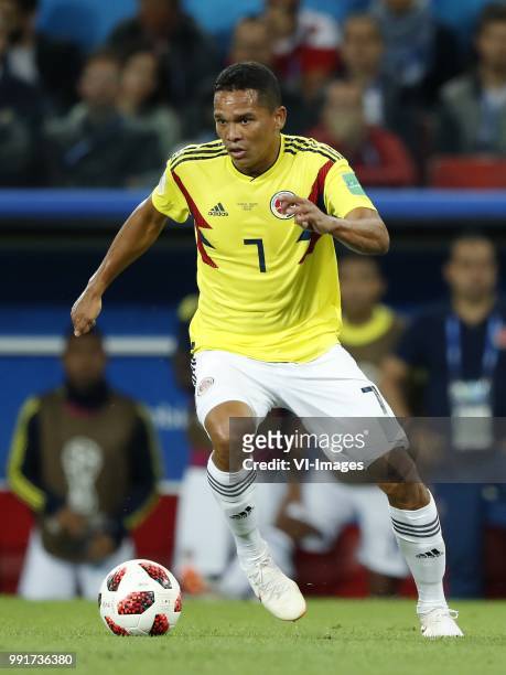 Carlos Bacca of Colombia during the 2018 FIFA World Cup Russia round of 16 match between Columbia and England at the Spartak stadium on July 03, 2018...