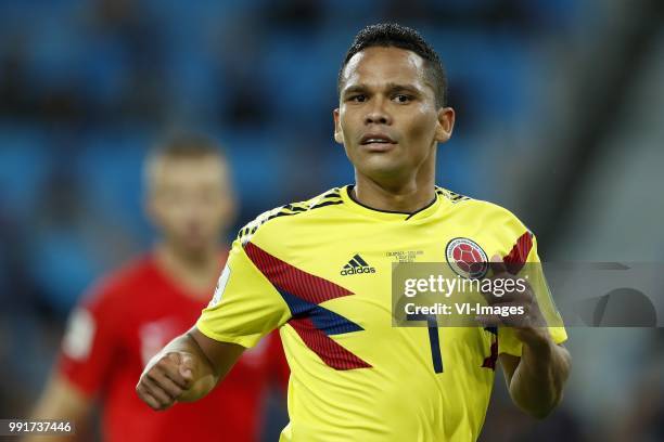 Carlos Bacca of Colombia during the 2018 FIFA World Cup Russia round of 16 match between Columbia and England at the Spartak stadium on July 03, 2018...