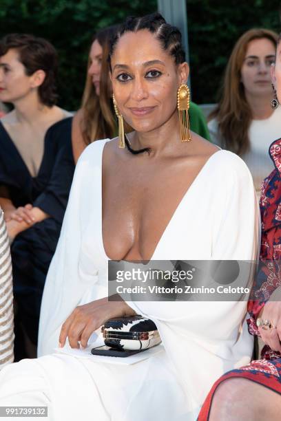 Tracee Ellis Ross attends the Valentino Haute Couture Fall Winter 2018/2019 show as part of Paris Fashion Week on July 4, 2018 in Paris, France.