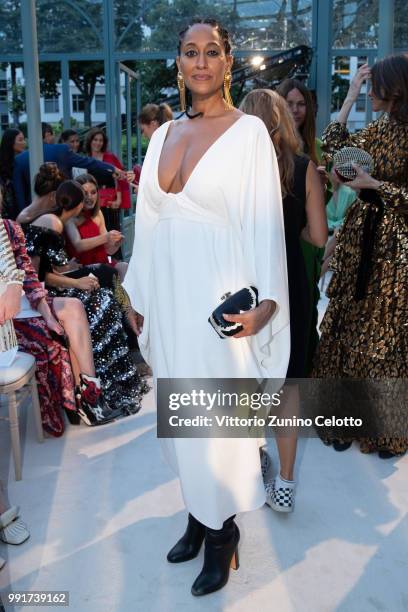 Tracee Ellis Ross attends the Valentino Haute Couture Fall Winter 2018/2019 show as part of Paris Fashion Week on July 4, 2018 in Paris, France.