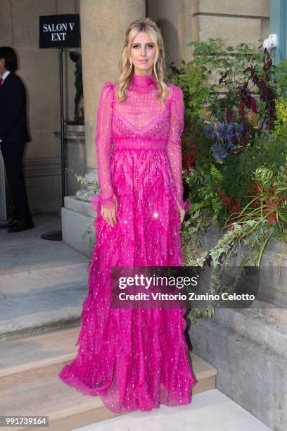 Nicky Hilton attends the Valentino Haute Couture Fall Winter 2018/2019 show as part of Paris Fashion Week on July 4, 2018 in Paris, France.