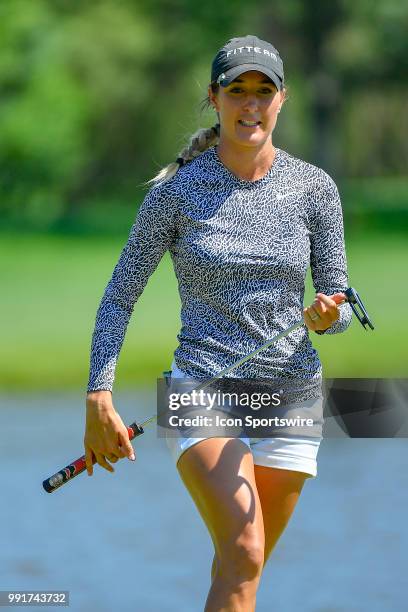 Jaye Marie Green during the second round of the KPMG Women's PGA Championship on June 29, 2018 at the Kemper Lakes Golf Club in Kildeer, Illinois.