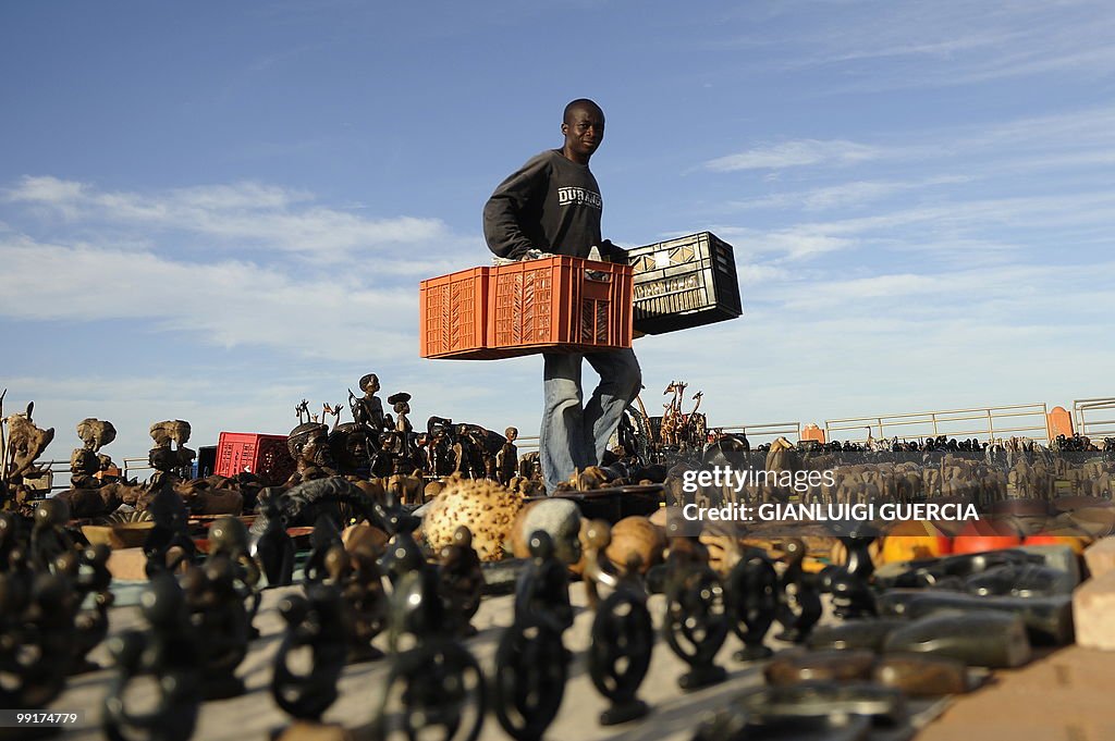 South African vendors dispalay and sell