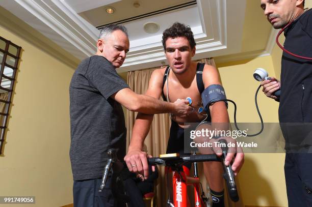 Team Bmc Racing Team 2017Greg Van Avermaet , Max Testa Doctor, Daniele Zaccaria Doctor /Team Bmc / ©Tim De Waele