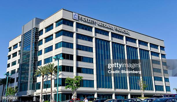 The headquarters building of Fidelity National Information Services Inc. Stands in Jacksonville, Florida, U.S., on Wednesday, May 12, 2010....