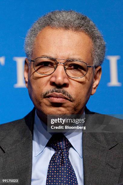 Ron Williams, chairman and chief executive officer of Aetna Inc>, speaks during the Clinton Global Initiative mid-year meeting in New York, U.S., on...