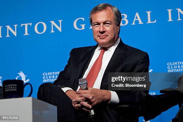 Jeffrey Kindler, chairman and chief executive officer of Pfizer Inc., speaks during the Clinton Global Initiative mid-year meeting in New York, U.S.,...