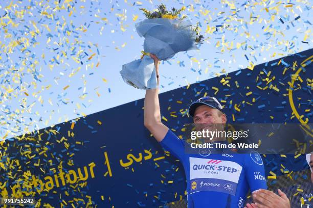 4Th Tour Dubai 2017, Stage 2Podium, Marcel Kittel Blue Leader Jersey Celebration, Dubai-Dimc - Ras Al Khaimah , Ras Al Khaimah Stage, Dubai Tour,