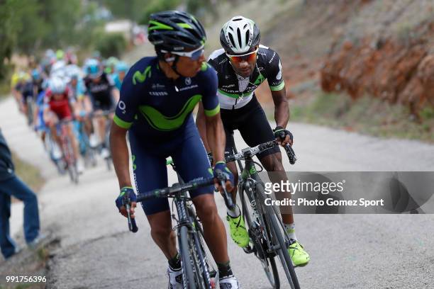 68Th Volta A La Comunitat Valenciana 2017, Stage 4Nairo Quintana / Merhawi Kudus Ghebremedhin / Segorbe - Lucena Del Cid-Mas De La Costa 931M / Tour...