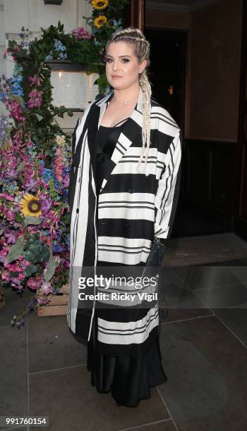 Kelly Osbourne seen attending Gay Times: Pride Dinner at The Ivy Market Grill on July 4, 2018 in London, England.