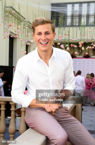 Lukas Sauer during the Grazia Pink Hour at Titanic Hotel on July 4, 2018 in Berlin, Germany.