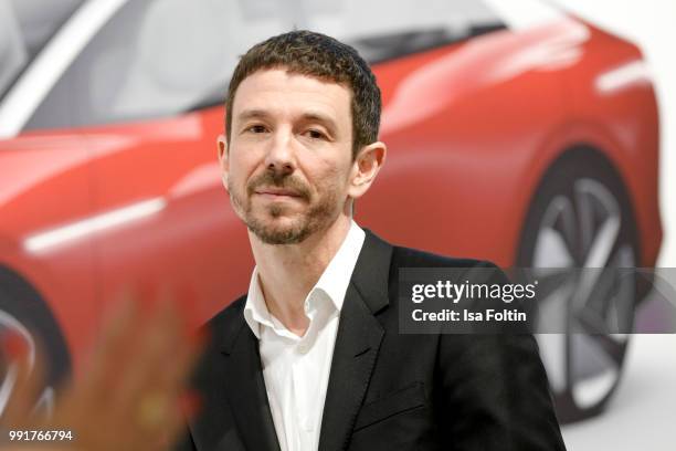 Oliver Berben during the exhibition preview of 'Driving Vizzions to Reality' at DRIVE. Volkswagen Group Forum on July 4, 2018 in Berlin, Germany.