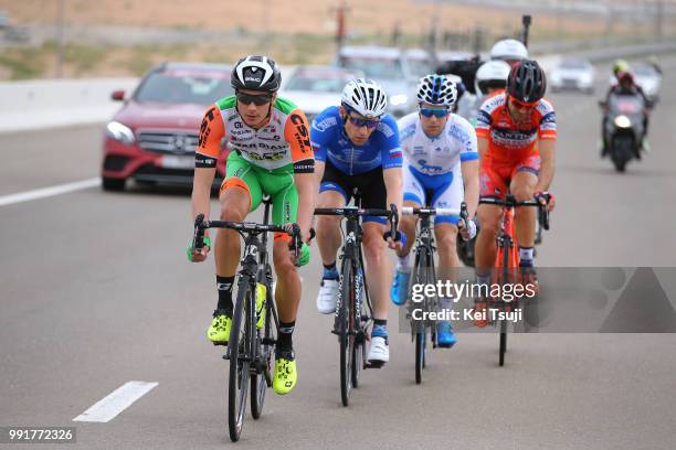 3Rd Abu Dhabi Tour 2017, Stage 3Simone Andreetta / Stephen Clancy / Alan Marangoni / Pavel Brutt / Hazza Bin Zayed Stadium - Jebel Hafeet 1025M /...