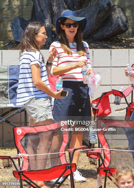 Jennifer Garner is seen on July 04, 2018 in Los Angeles, California.