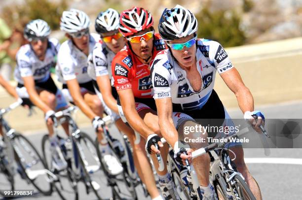 Tour De France 2009, Stage 20O'Grady Stuart / Schleck Andy / White Jersey, Cancellara Fabian / Larsson Gustav / Schleck Frank / Team Saxo Bank ,...