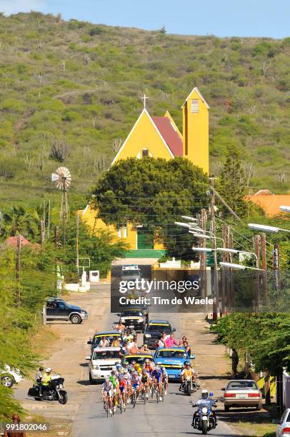 Amstel Curacao Race 2009Illustration Illsutratie, Peleton Peloton, Landscape Paysage Landschap, , Tim De Waele/