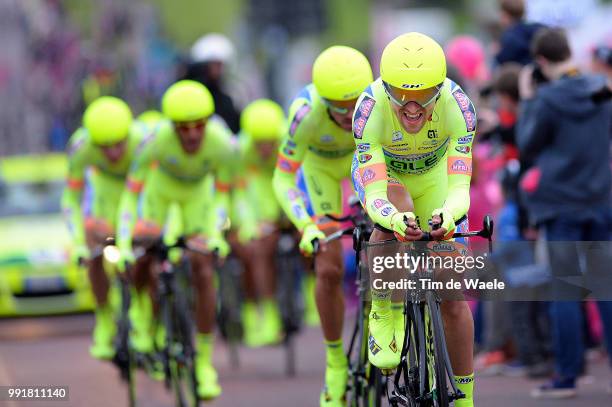 97Th Tour Of Italy 2014, Stage 1 Team Neri Sottoli / Rabottini Matteo / Cecchinel Giorgio / Carretero Ramon / Chicchi Francesco / Colli Daniele /...