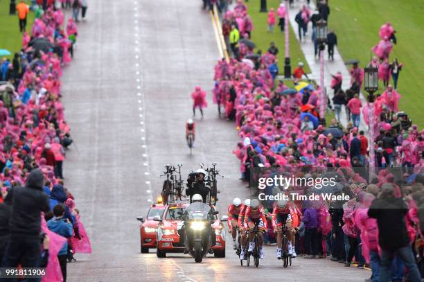 97Th Tour Of Italy 2014, Stage 1 Team Lotto Belisol / Monfort Maxime / Bak Lars Ytting / De Haes Kenny / Dockx Gert / Hansen Adam / Armee Sander /...