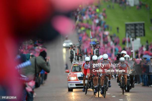 97Th Tour Of Italy 2014, Stage 1 Team Katusha / Rodriguez Joaquin / Belkov Maxim / Caruso Giampaolo / Gusev Vladimir / Losada Alberto / Moreno Daniel...