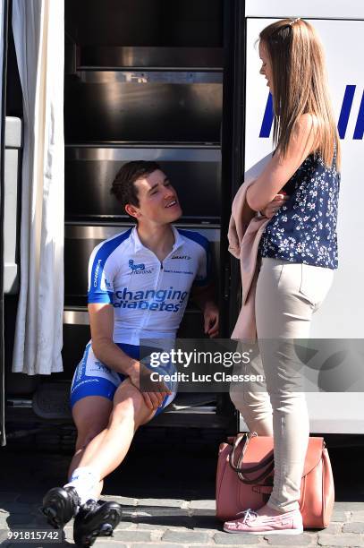 55Th Brabantse Pijl 2015Kevin De Mesmaeker , Girlfriend, Leuven - Overijse / Fleche Brabanconne Arrow Flanders Classics /Tim De Waele