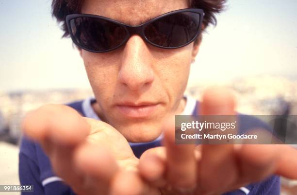 Mike D of the Beastie Boys, portait, Portugal, 1998.