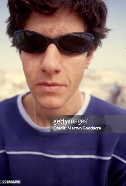 Mike D of the Beastie Boys, portait, Portugal, 1998.