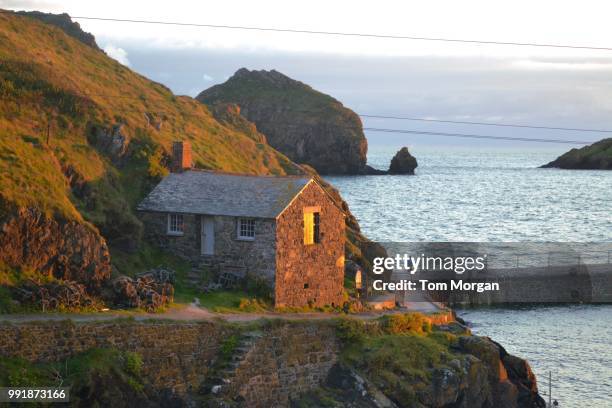 mullion cove, cornwall - tom mullion bildbanksfoton och bilder