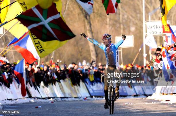 World Championships, Elite Menarrival, Stybar Zdenek Celebration Joie Vreugde /Championat Du Monde, Wereldkampioenschap, Hommes Mannen, Wc, Tim De...