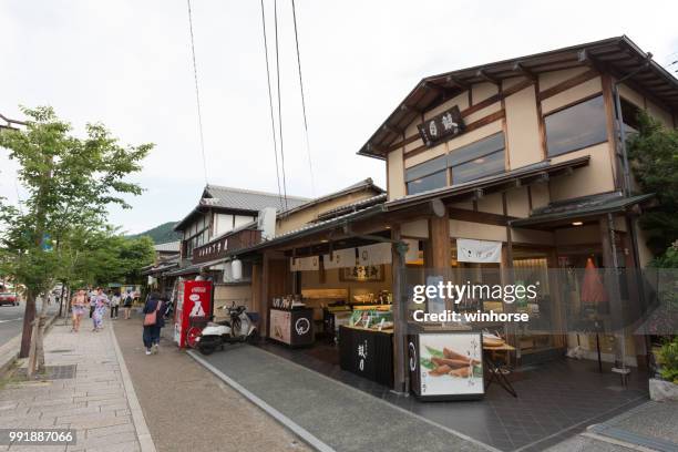 arashiyama in kyoto, japan - arashiyama stock pictures, royalty-free photos & images