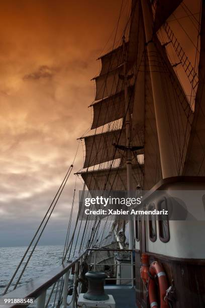 storm at sea - armendariz stock pictures, royalty-free photos & images