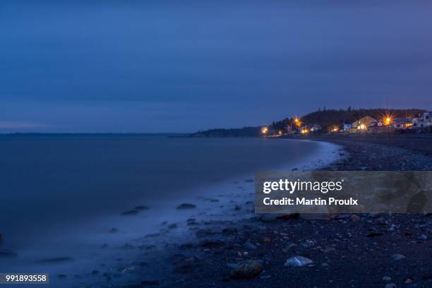 longexposure of rocher blanc beach - rocher stock pictures, royalty-free photos & images